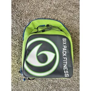 6 PACK FITNESS EXPEDITION BACKPACK Bag MEAL MANAGEMENT SIX PACK Neon Green